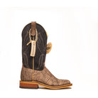 Anderson Bean Brown Washed Shoulder with 13" Suede Navy Top - Crazy House Western Wear