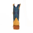 Rios Tan Newman with 13" Blue Deercow Top - Crazy House Western Wear
