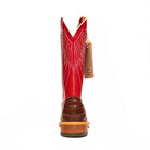 Anderson Bean Tobacco Caiman Belly with 13" Tristan Kidskin Top S3014 - Crazy House Western Wear
