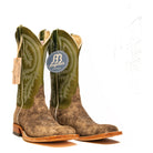 Anderson Bean River Rock with 13" Jade Navajo Top - Crazy House Western Wear