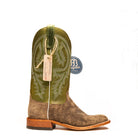 Anderson Bean River Rock with 13" Jade Navajo Top - Crazy House Western Wear