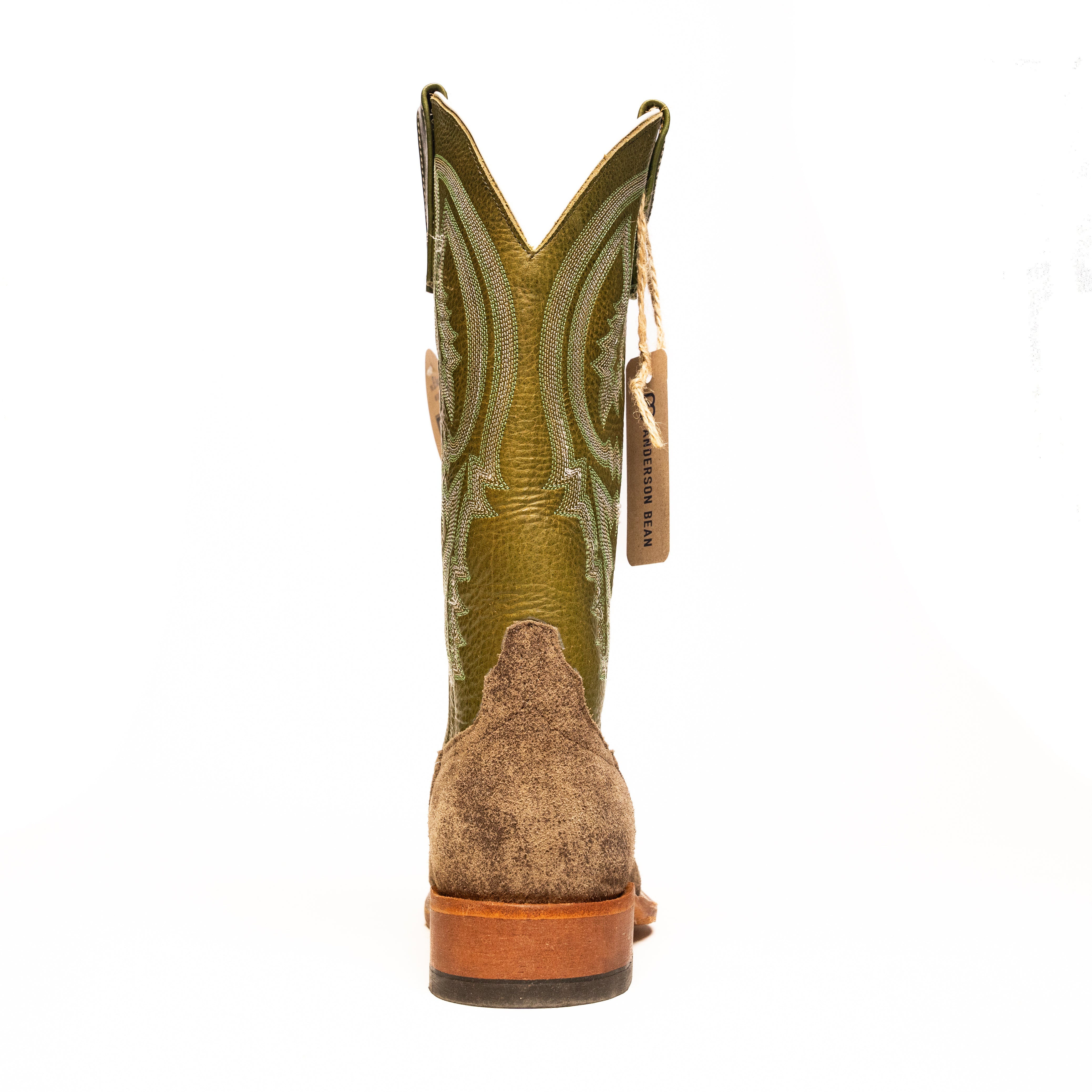 Anderson Bean River Rock with 13" Jade Navajo Top - Crazy House Western Wear