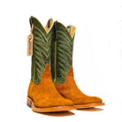 Anderson Bean Rust Crazy Horse Roughout with 13" Kelly Glove Top S3012 - Crazy House Western Wear