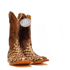 Anderson Bean Mocha Retaetna with 13" Chocolate Top - Crazy House Western Wear