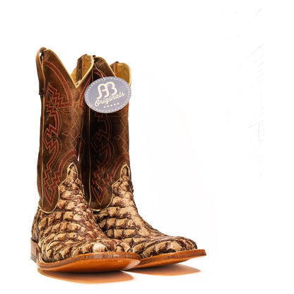 Anderson Bean Mocha Retaetna with 13" Chocolate Top - Crazy House Western Wear