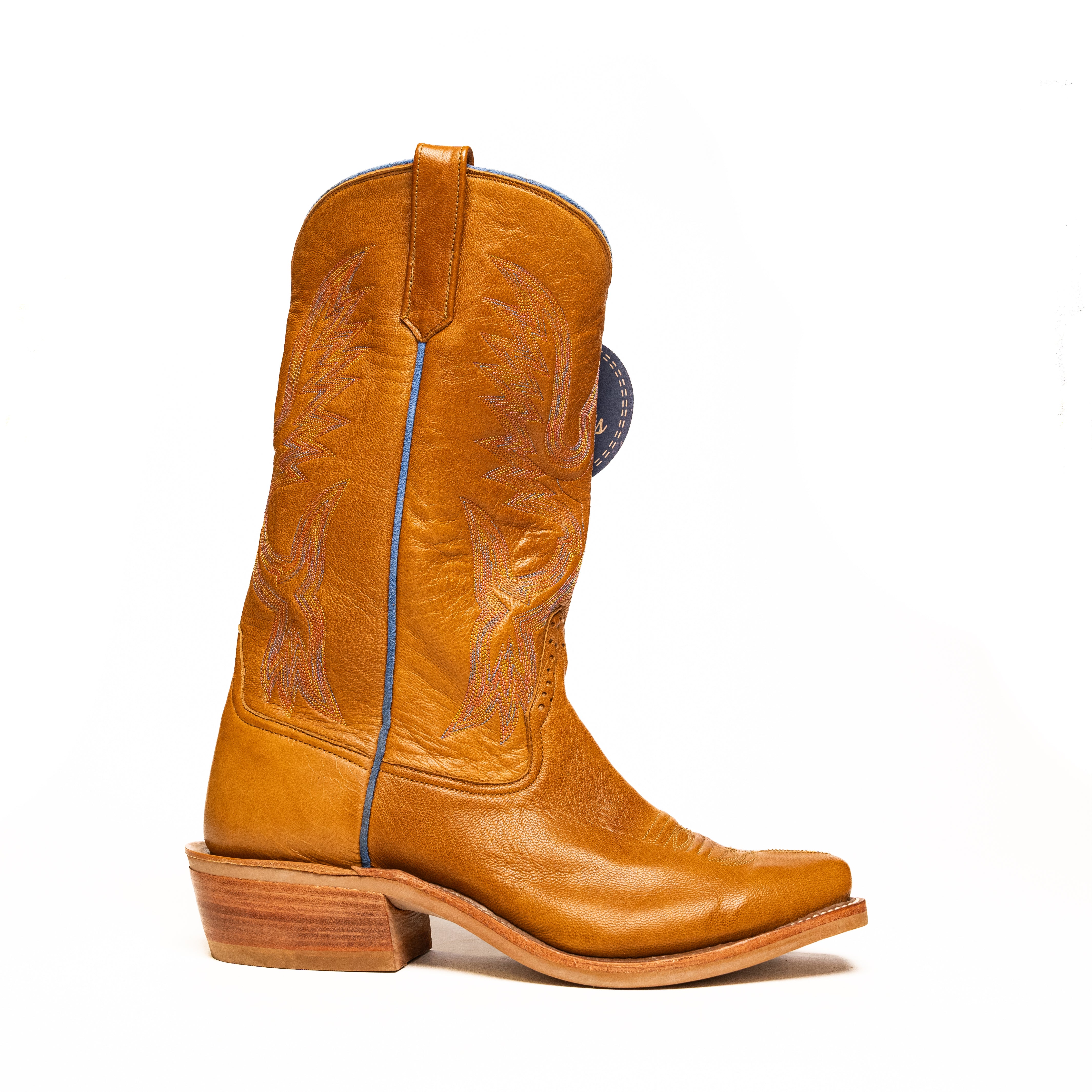 Rios Tan Goat with 13" Tan Goat Top - Crazy House Western Wear