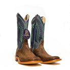 Anderson Bean Cognac Safari Buffalo with 13"Blue Top - Crazy House Western Wear