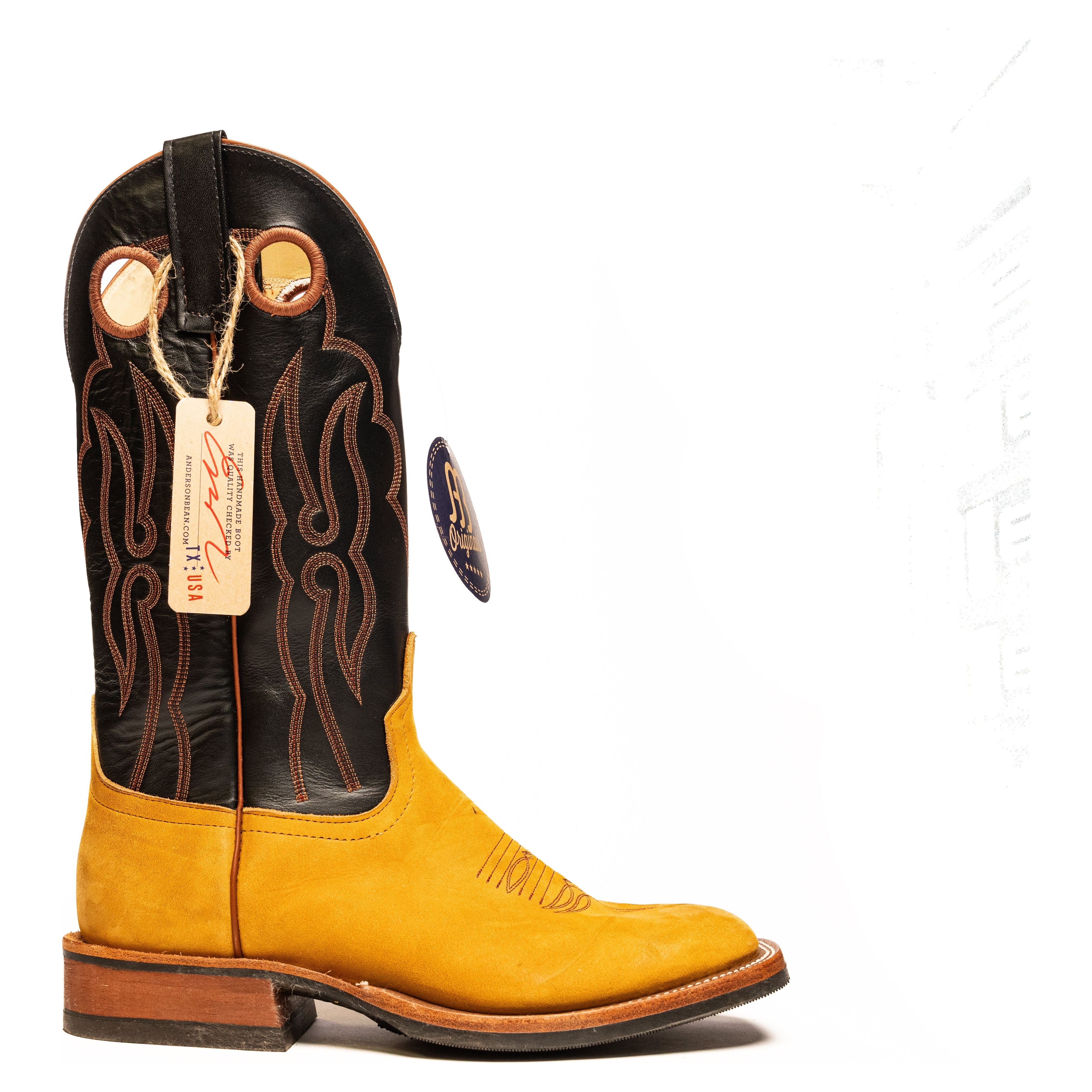 Anderson Bean Rust Crazy House with 13" Black Glove - Crazy House Western Wear