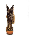 Anderson Bean Rust Tobacco Big Bass with 13" Chocolate Top - Crazy House Western Wear