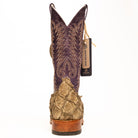 Anderson Bean Gray Matte Big Bass with 13" Purple Sinsation Top - Crazy House Western Wear