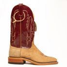 Anderson Bean Clay Washed Goat with 13" Sangria Top - Crazy House Western Wear