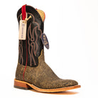 Anderson Bean Antique Safari Giraffe with 13" Black Glove Top - Crazy House Western Wear