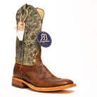 Anderson Bean Mike Tyson Bison with 13" Aqua Monet Top - Crazy House Western Wear