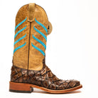 Anderson Bean Matte Cigar Big Bass with 13" Bone Mad Cat Top - Crazy House Western Wear