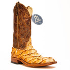 Anderson Bean Cognac Big Bass with 13" Chocolate Lava Top - Crazy House Western Wear