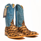 Anderson Bean Cigar Matte Big Bass with 13" Blue Sinsation Top S3017 - Crazy House Western Wear