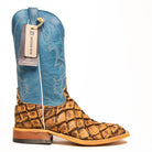 Anderson Bean Cigar Matte Big Bass with 13" Blue Sinsation Top S3017 - Crazy House Western Wear