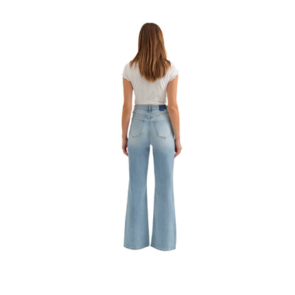 Women's Daze Far Out High Rise Wide Leg In Blooming Vintage D00017190ZZ-BLMGV - Crazy House Western Wear