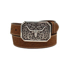 Men's 3D Western Floral Tooled Belt D100012102 - Crazy House Western Wear