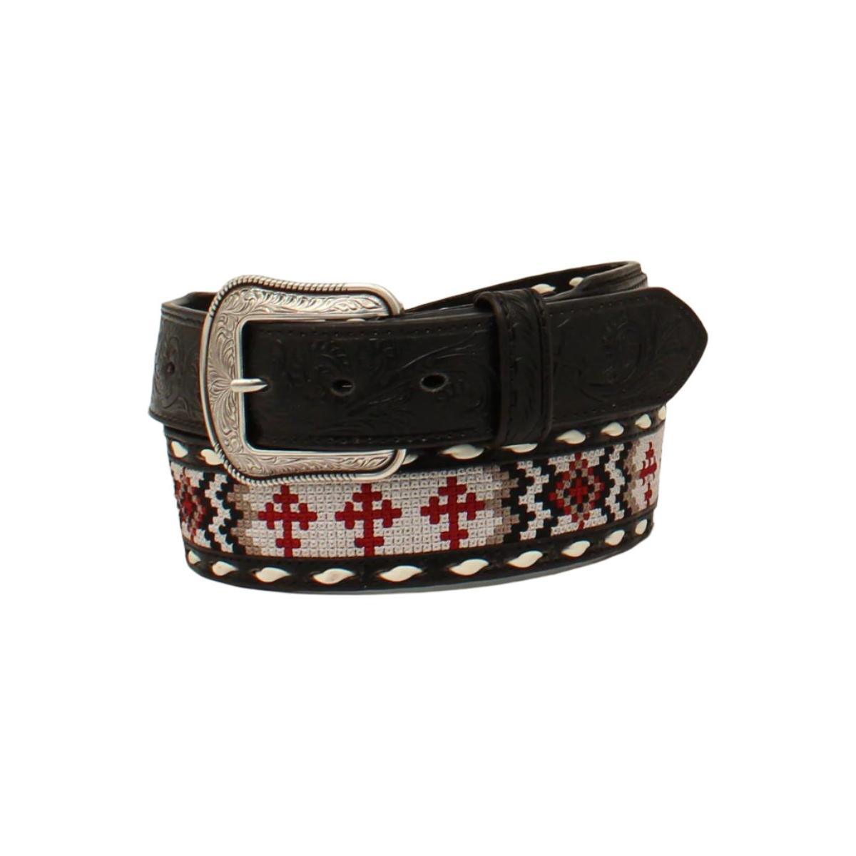 Men's 3D Western Southwest Print Belt D100012601 - Crazy House Western Wear