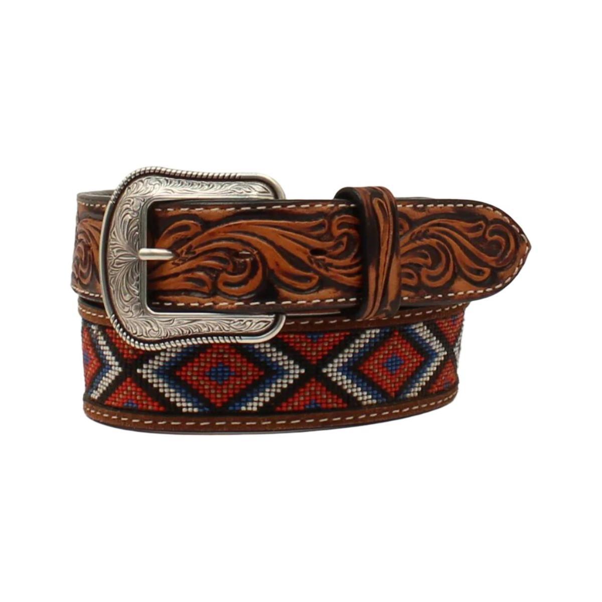 Men's 3D Western Southwest Beaded Belt D100013308 - Crazy House Western Wear