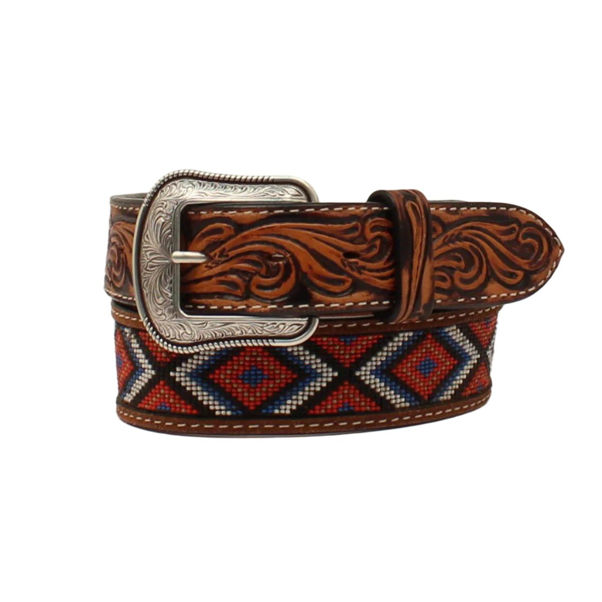 3D Western Southwest Beaded Belt - Crazy House Western Wear