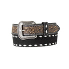 Men's 3D Western Roughout Buck Lace Belt D100016201 - Crazy House Western Wear