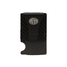 Men's 3D Black Carbon Fiber and Stainless Steel Smart Wallet D250002301 - Crazy House Western Wear