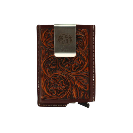 Men's 3D Brown Genuine Smart Wallet D250002602 - Crazy House Western Wear