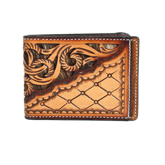 Men's 3D Bifold Spring Money Clip D250002908 - Crazy House Western Wear