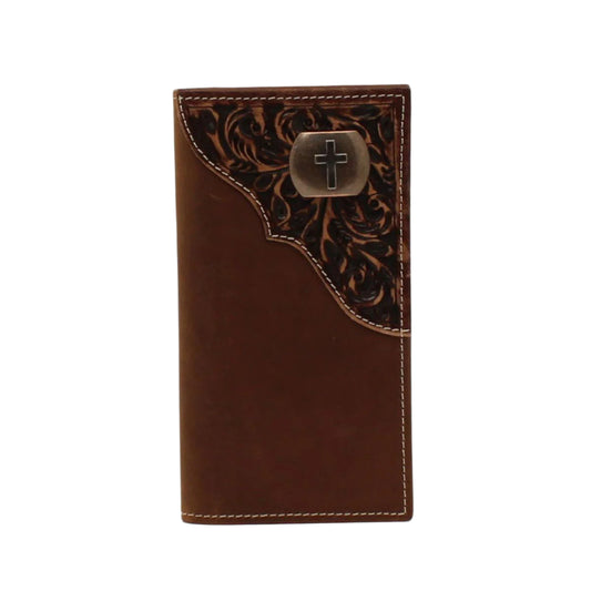 Men's 3D Brown Genuine Leather Wallet D250003002 - Crazy House Western Wear