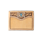 Men's 3D Bifold Flip Tan Genuine Leather Wallet D250012808 - Crazy House Western Wear