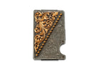 3D Men's Smart Wallet with Copper Scrolling 