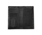 3D Men's Rodeo Style Black Basket Weave with Floral Tooled Overlay 