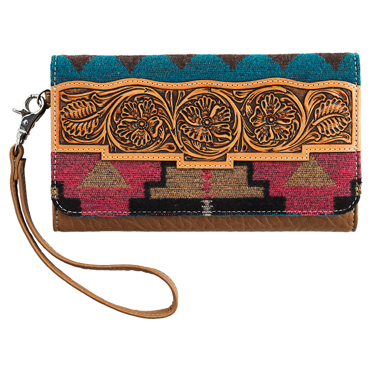Women's Angel Ranch Raya Style Multi Color Wallet D330010997