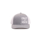 Crazy House Unisex Grey and White Snapback with Stitching - Crazy House Western Wear