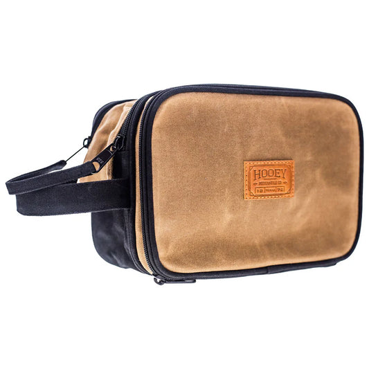 Hooey "Dopp Kit" Brown, Black with Aztec Interior DK006 - Crazy House Western Wear