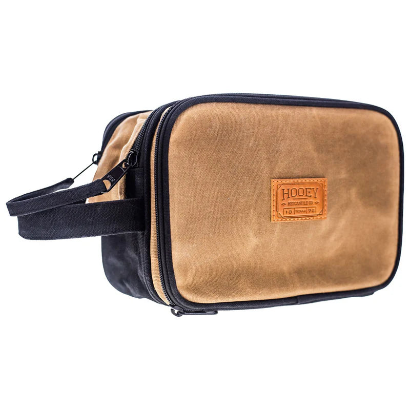 Hooey "Dopp Kit" Brown, Black with Aztec Interior DK006 - Crazy House Western Wear