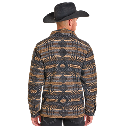 Men's Panhandle Printed Berber Jacket DM92C06189-02
