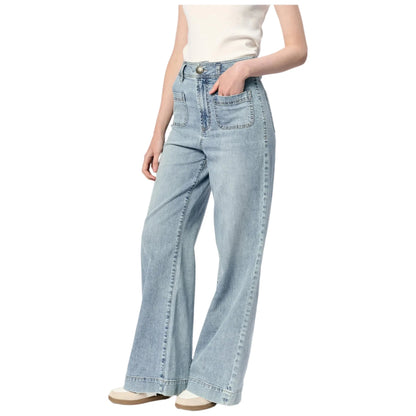 Women's Dear John Audrey Wide Leg Pants DPM55A545ZUR - Crazy House Western Wear