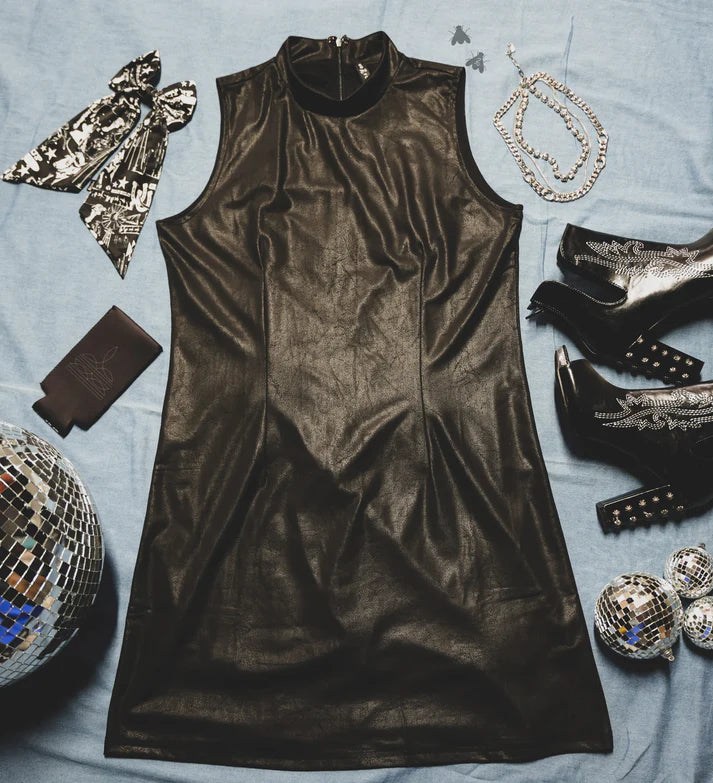 TwoFly Leather Lust Dress