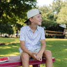 Boy's Burlebo Old Glory Performance Polo Y-PP-OLDG