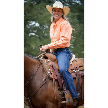 Women's SanJac Coral Long Sleeve Performance Shirt