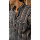 Men's Hooey Dos Sol Pearl Snap Shirt HT1763GYSP - Crazy House Western Wear