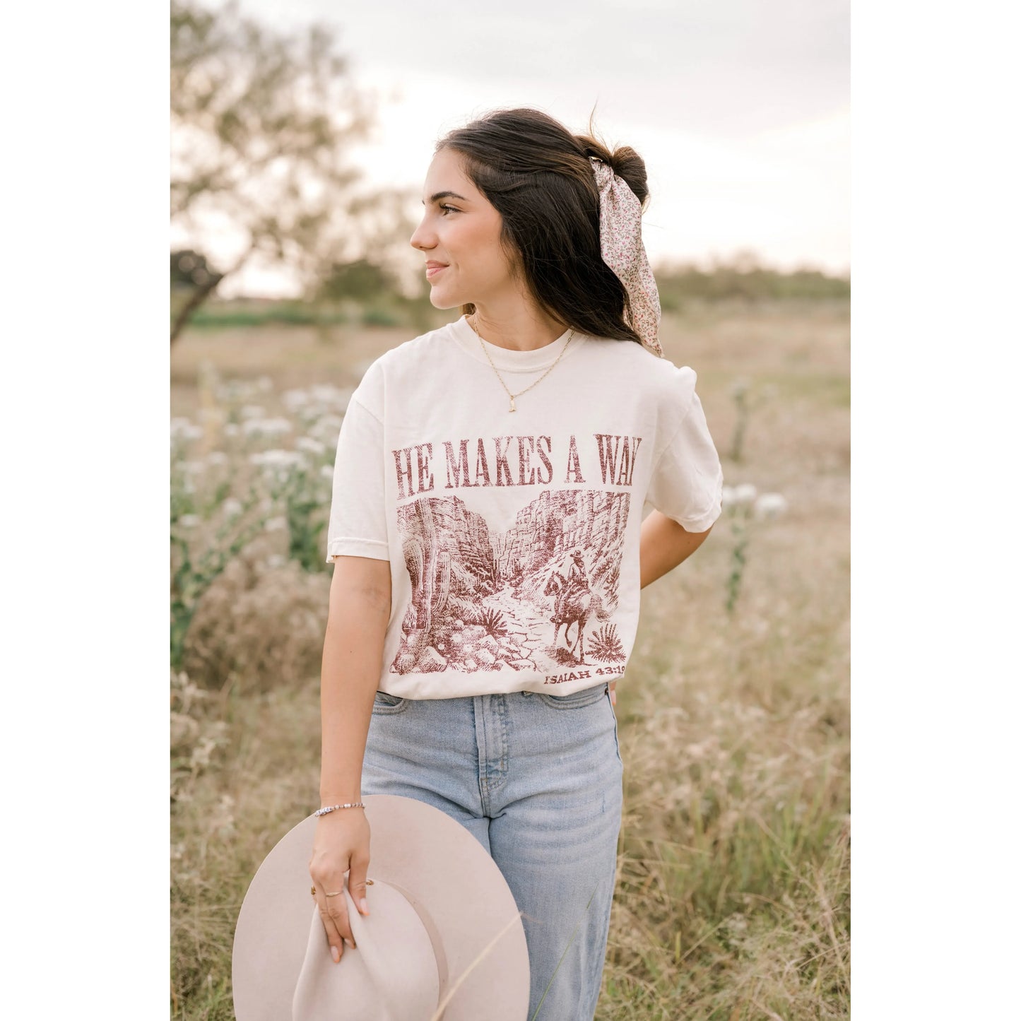 Women's "He Makes A Way" T-shirt
