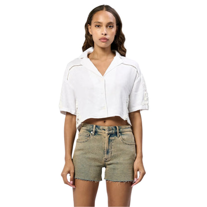Women's Dear John Darby Novelty Top DSH1446L1WHT - Crazy House Western Wear