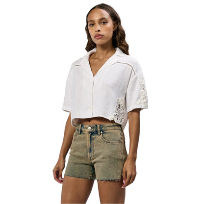 Women's Dear John Darby Novelty Top DSH1446L1WHT - Crazy House Western Wear