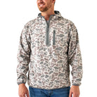 Men's Burlebo Duke Tech Mid Layer Classic Deer Camo Hoodie