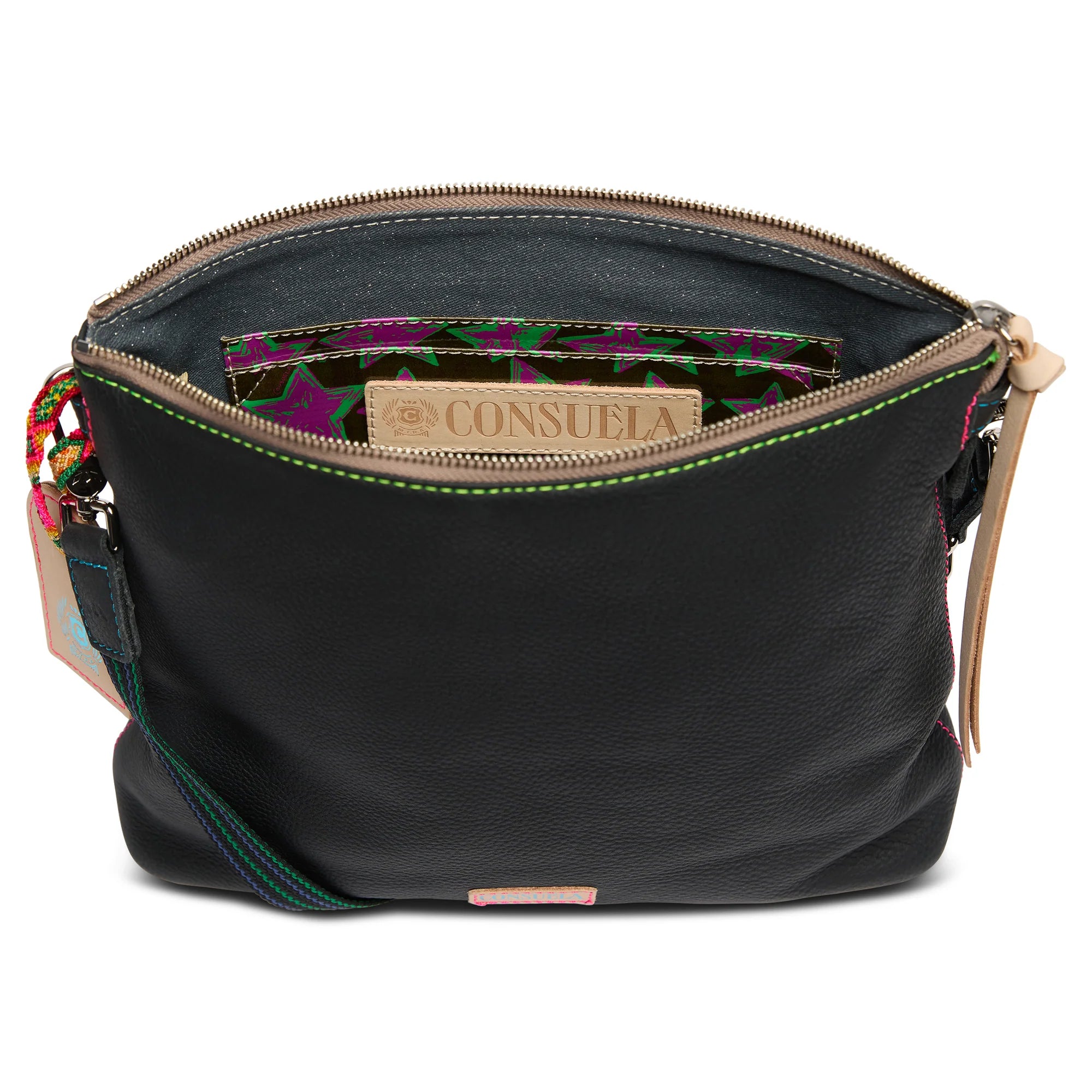 Consuela Black Cyndi Downtown Crossbody Bag DTXB5086SBLKOS