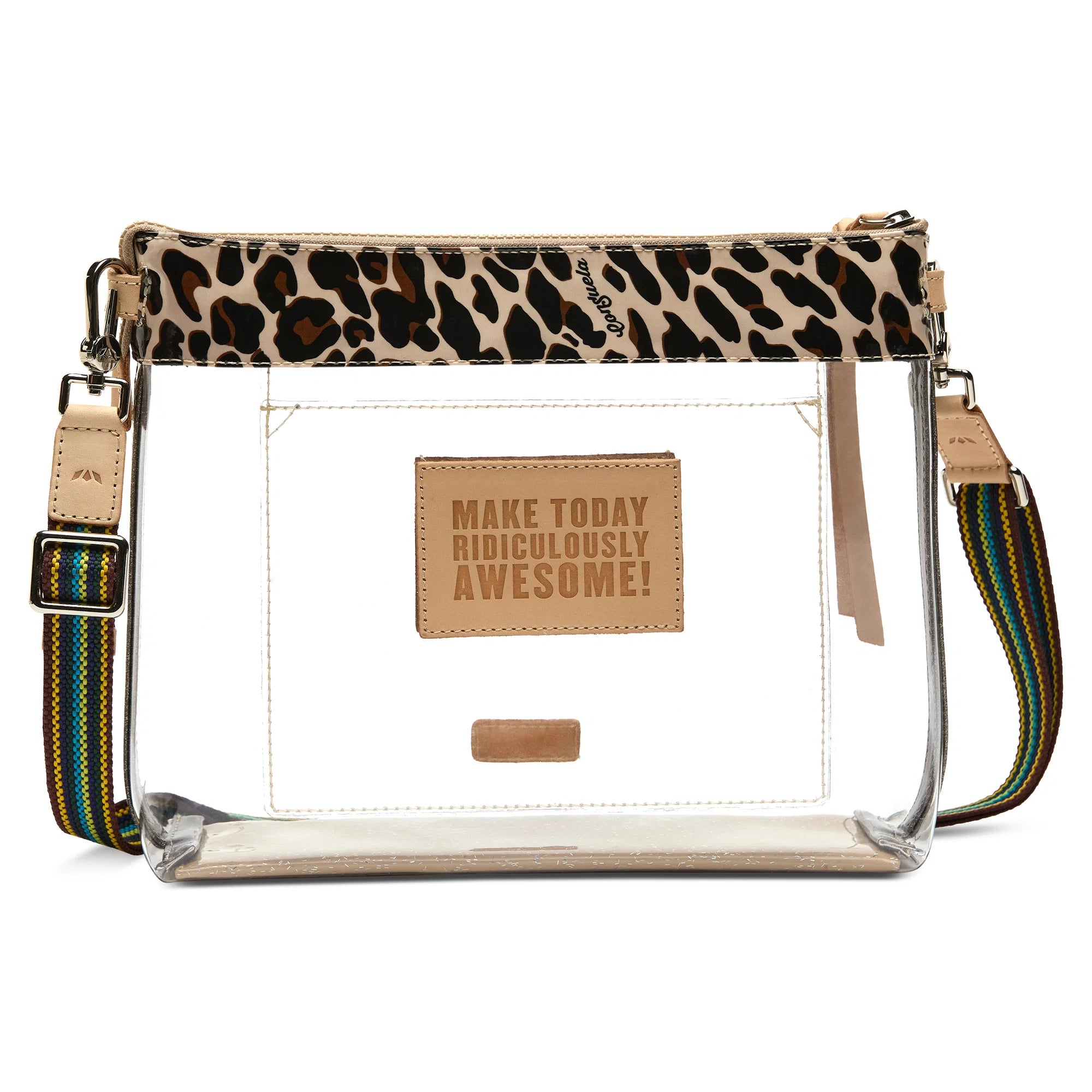 Consuela Women's Clear Mona Downtown Crossbody DTXB5412BLEOOS